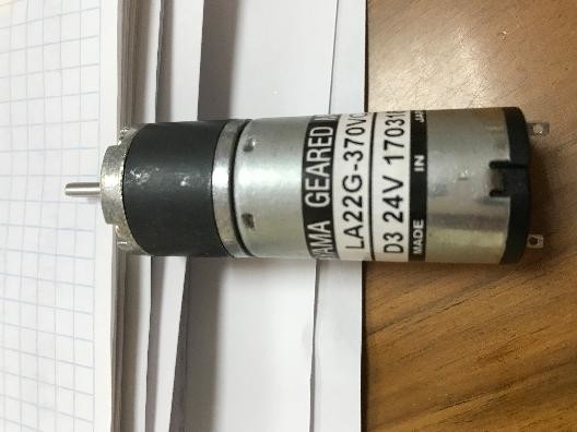 JP 440 Geared Akiyama Ink Key Motor LA22G-370VC 3MM 24V