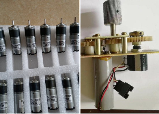 Akiyama JP Ink Key Motor Assembly LS22G-370VC DC 24V