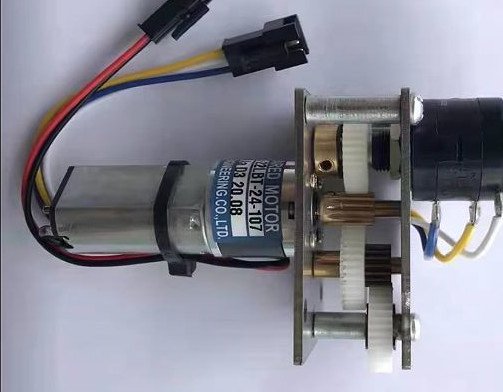 Sakurai Ink Key Motor TE-22LBT-24-107,22mm,3mm Shaft diameter